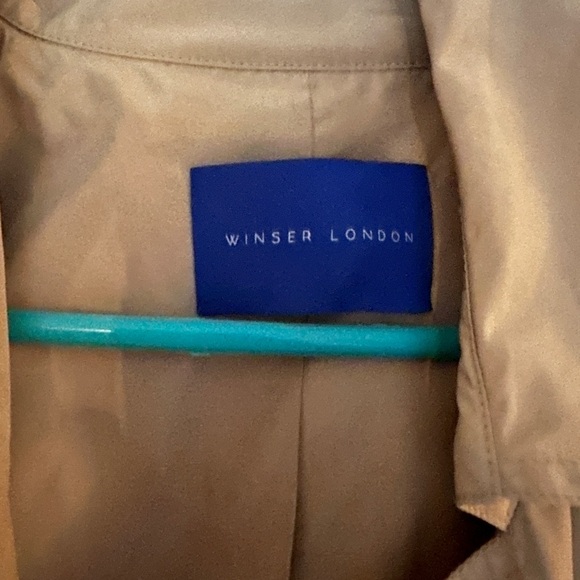 Winser London - small - beige - midi trench coat - brand new with tags - Picture 2 of 5